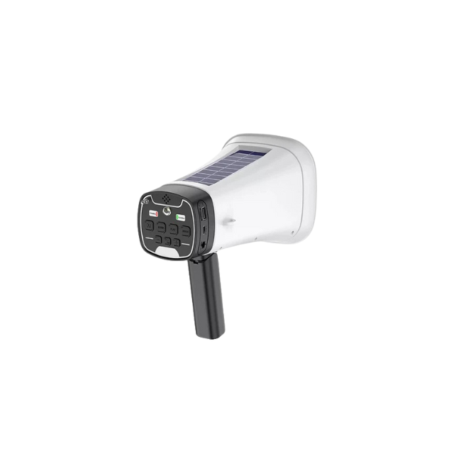 Solar Powered Loud Hailer Speaker